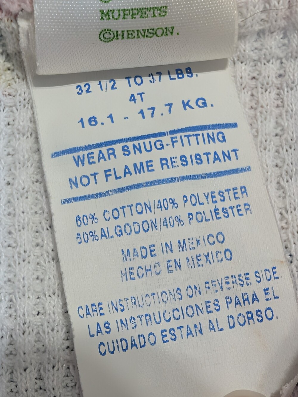 Y2K Sesame Street Kids Pj Top - Picture 6 of 6